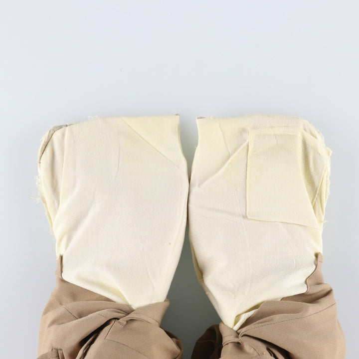 1980'S Jos.A.Bank Two-Pleat Slacks, Made in USA, Men's Size W33 (approx.), Vintage unclear Beige type Vintage Second Hand