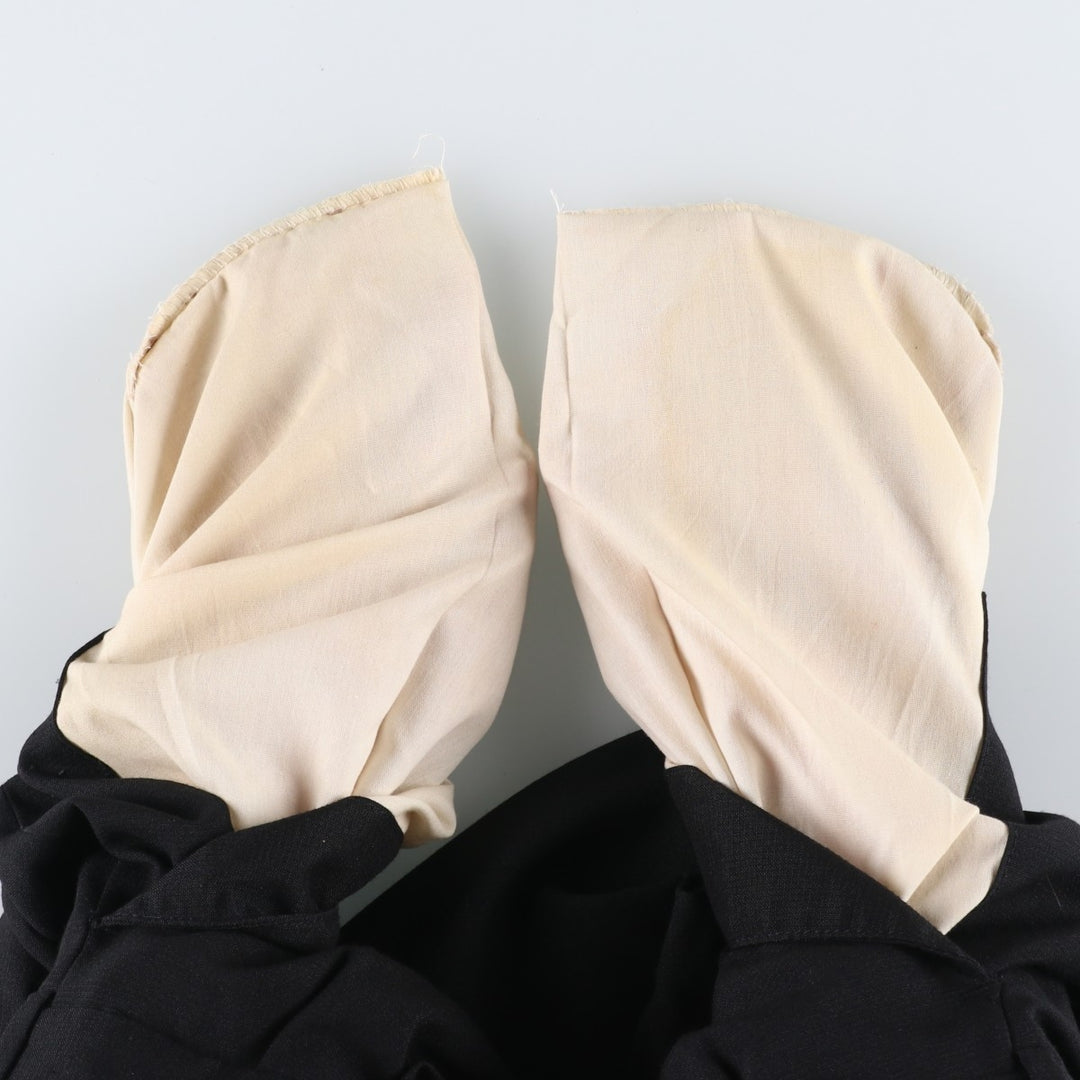 2000'S Dockers Slates Classic Fit Two-Pleat Slacks Pants, Men's Size W33 (approx.) polyester black type Vintage Second Hand