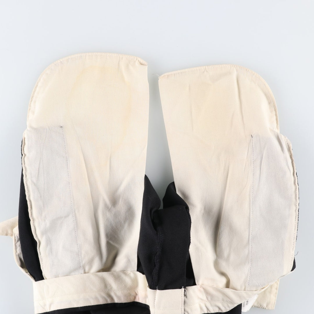 2000'S Dockers Slates Classic Fit Two-Pleat Slacks Pants, Men's Size W33 (approx.) polyester black type Vintage Second Hand