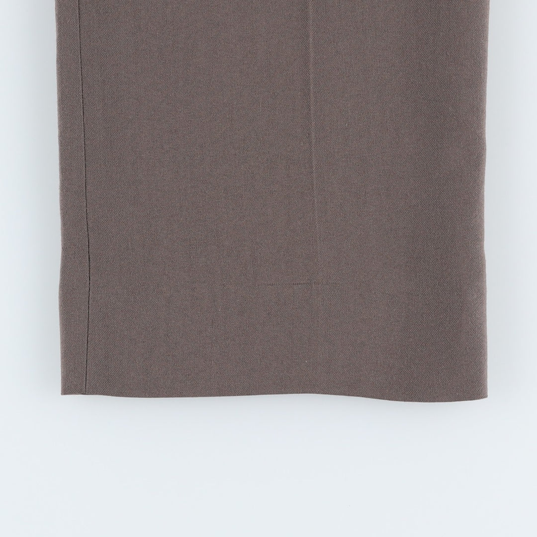 HAGGAR Men's Slacks Pants, Size W31 (approx.), Vintage polyester brown type Vintage Second Hand