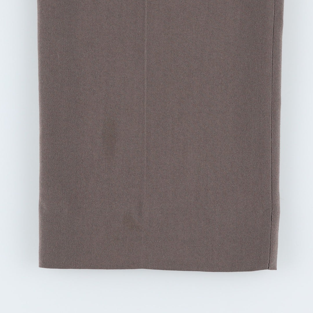 HAGGAR Men's Slacks Pants, Size W31 (approx.), Vintage polyester brown type Vintage Second Hand