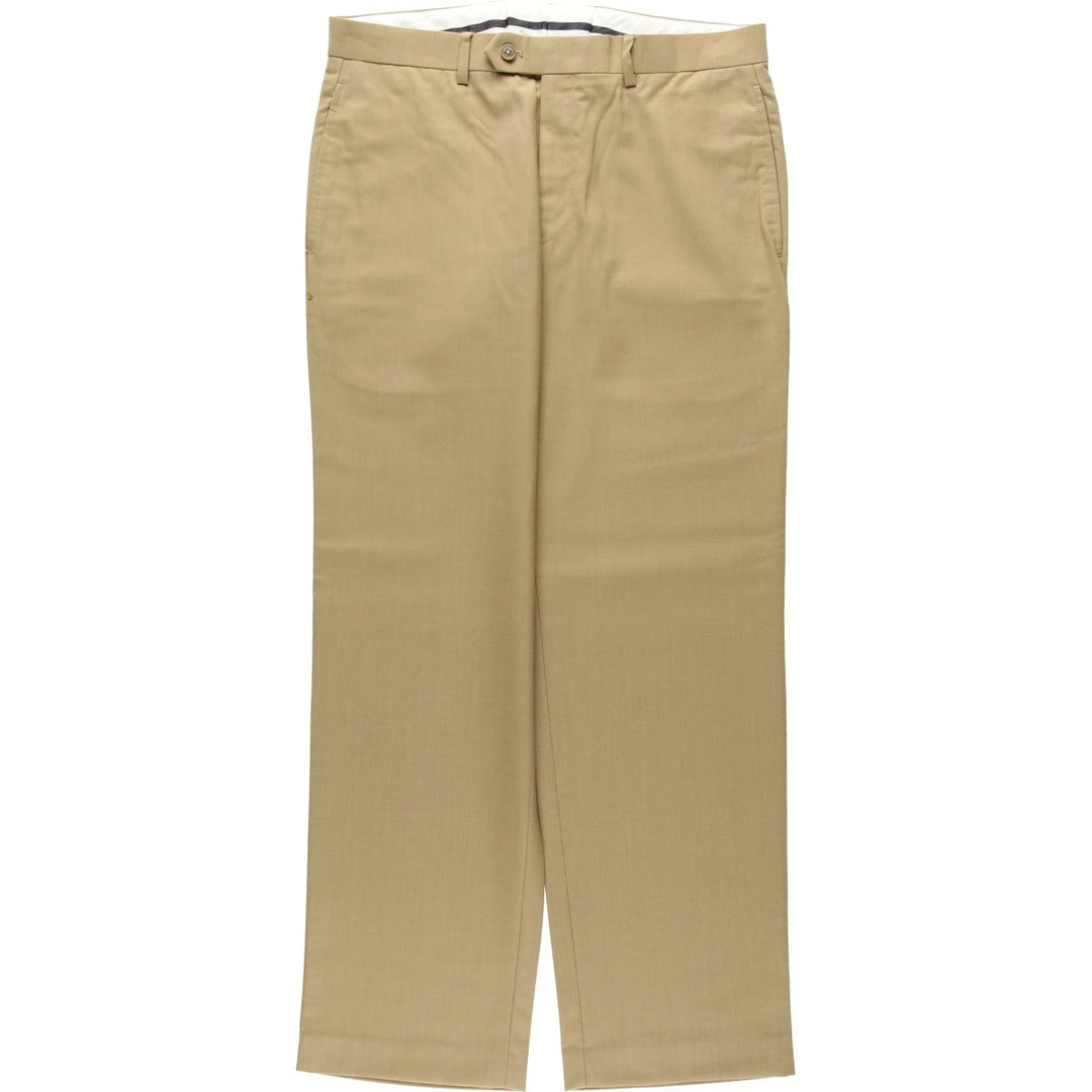 Ralph Lauren LAUREN Wool pants, slacks, men's, W34 equivalent wool Beige type Vintage Second Hand