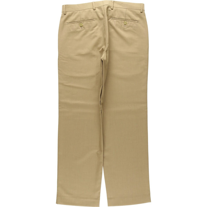 Ralph Lauren LAUREN Wool pants, slacks, men's, W34 equivalent wool Beige type Vintage Second Hand
