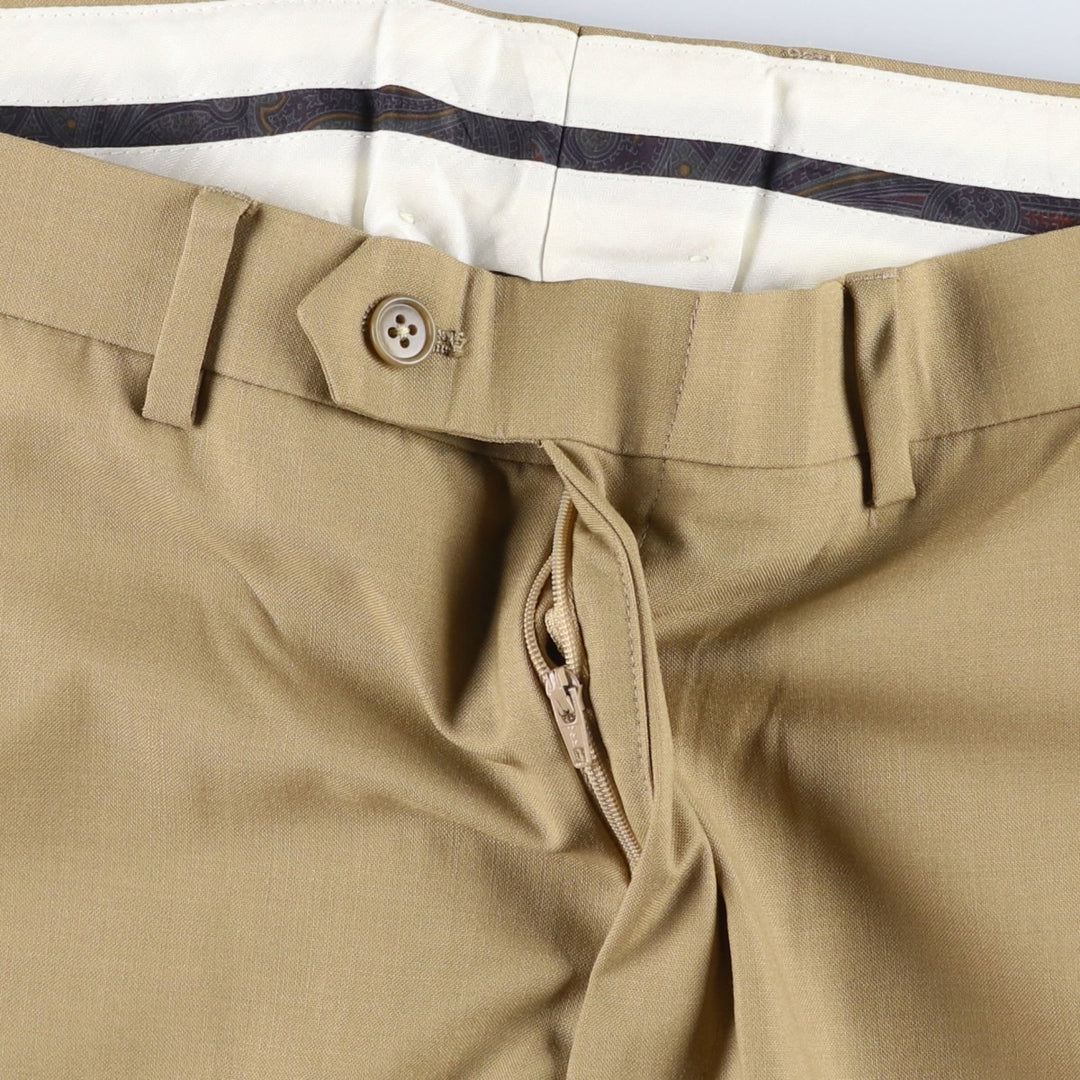 Ralph Lauren LAUREN Wool pants, slacks, men's, W34 equivalent wool Beige type Vintage Second Hand