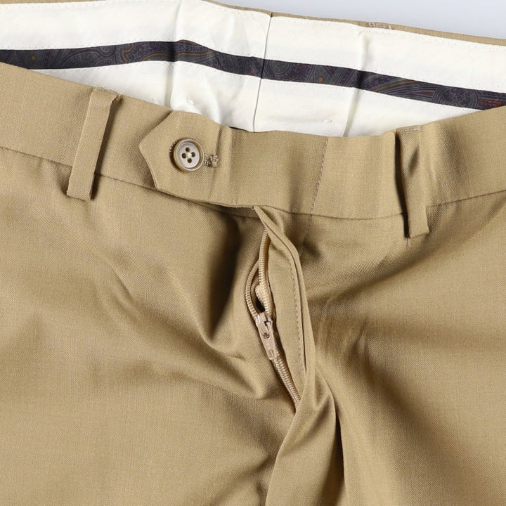 Ralph Lauren LAUREN Wool pants, slacks, men's, W34 equivalent wool Beige type Vintage Second Hand