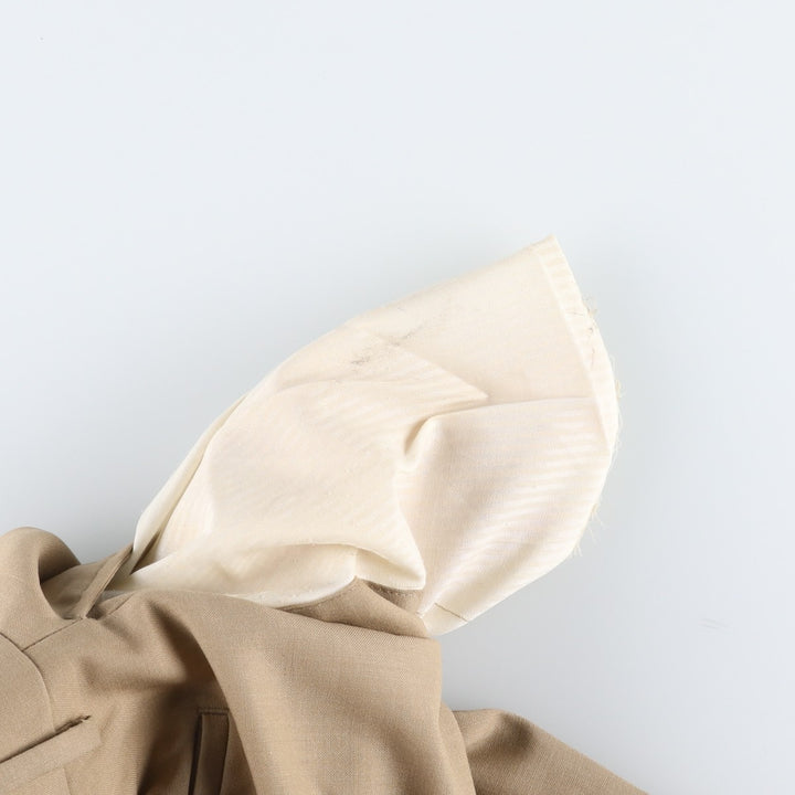 Ralph Lauren LAUREN Two-pleat wool trousers, men's size W35 (approx.) wool Beige type Vintage Second Hand