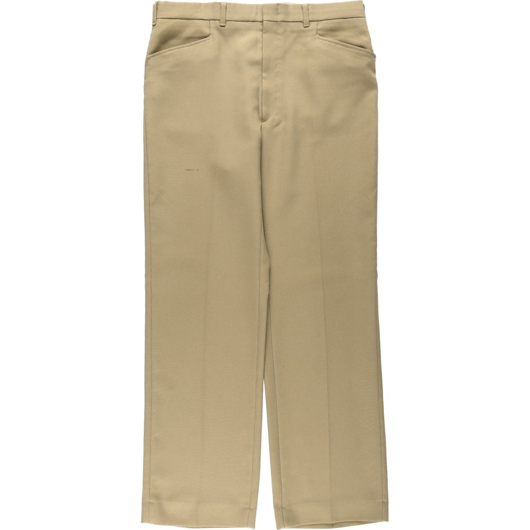 80'S Hagger slacks, made in USA, men's size W35 (approx.), vintage. unclear Beige type Vintage Second Hand