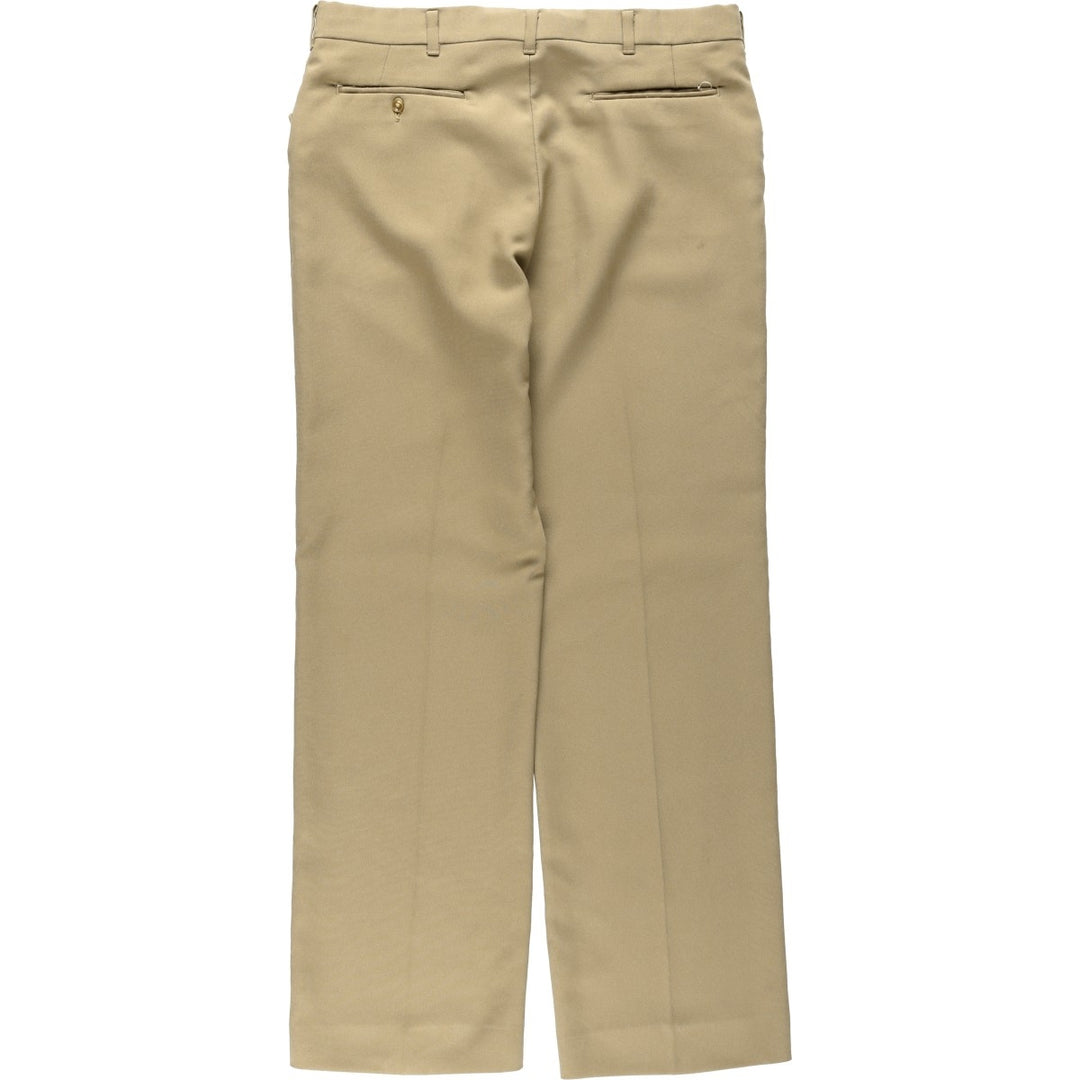 80'S Hagger slacks, made in USA, men's size W35 (approx.), vintage. unclear Beige type Vintage Second Hand