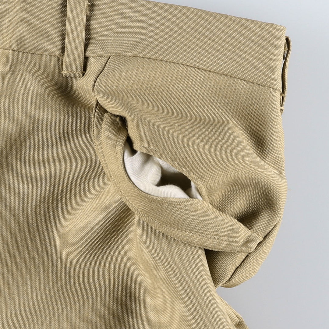 80'S Hagger slacks, made in USA, men's size W35 (approx.), vintage. unclear Beige type Vintage Second Hand