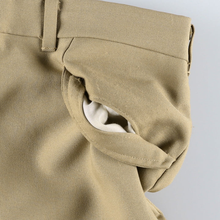 80'S Hagger slacks, made in USA, men's size W35 (approx.), vintage. unclear Beige type Vintage Second Hand