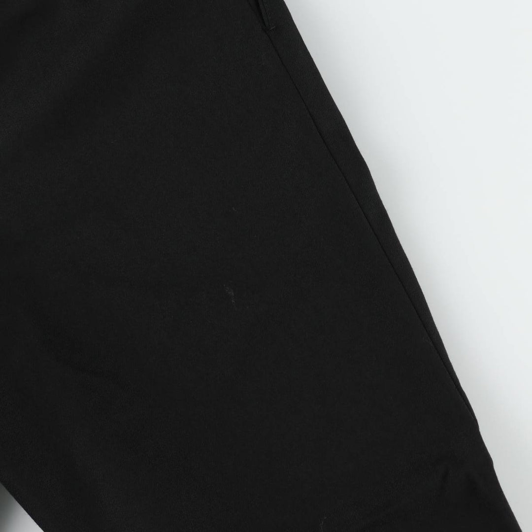 PAUL DIONE Three-Pleat Wool Trousers, Made in Canada, Men's Size W30 (approx.), Vintage wool black type Vintage Second Hand