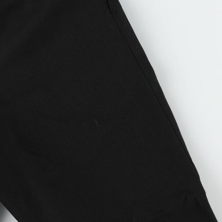 PAUL DIONE Three-Pleat Wool Trousers, Made in Canada, Men's Size W30 (approx.), Vintage wool black type Vintage Second Hand
