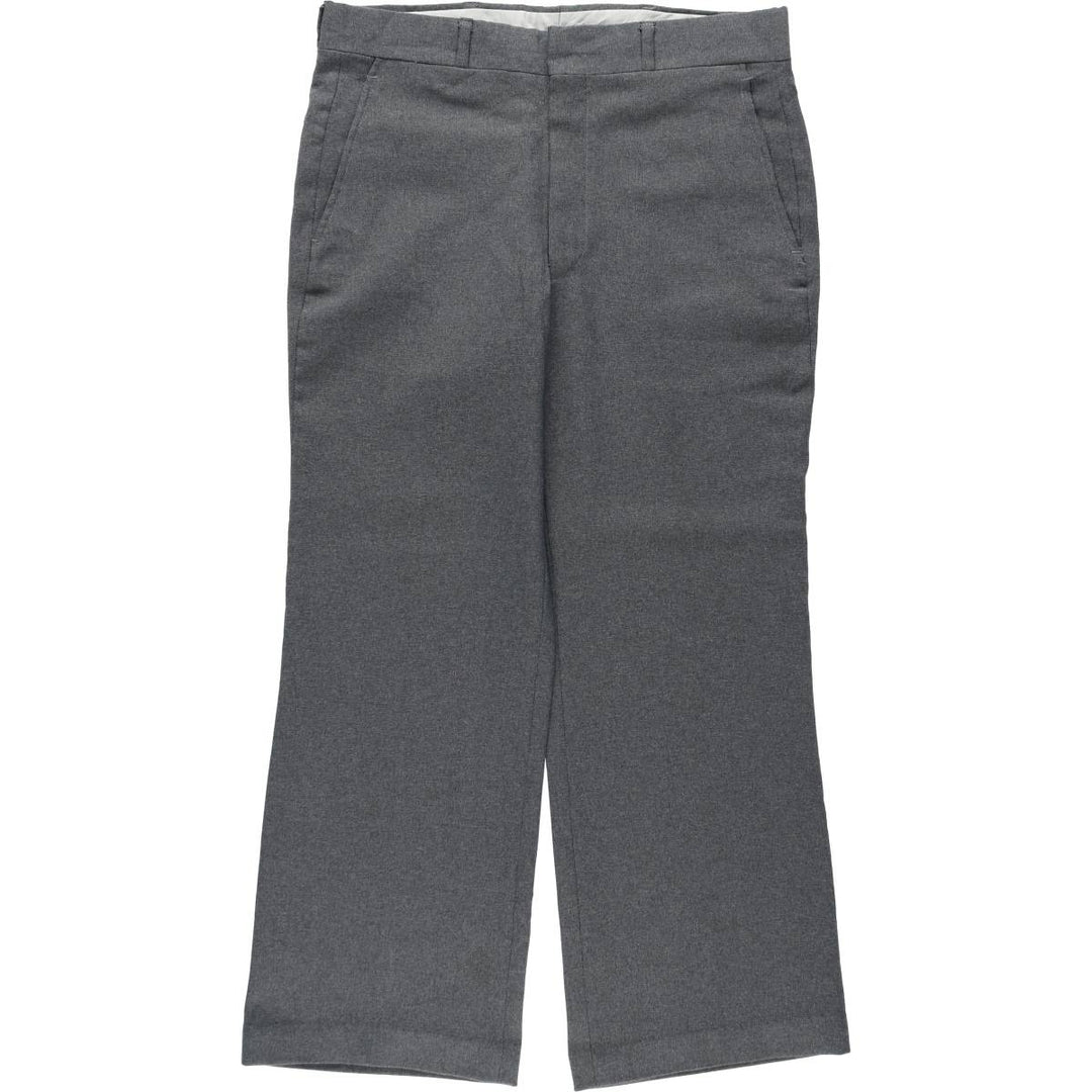 Sears THE CLASSIC COLLECTION Men's Slacks Pants, Size W34 (approx.), Vintage unclear gray type Vintage Second Hand