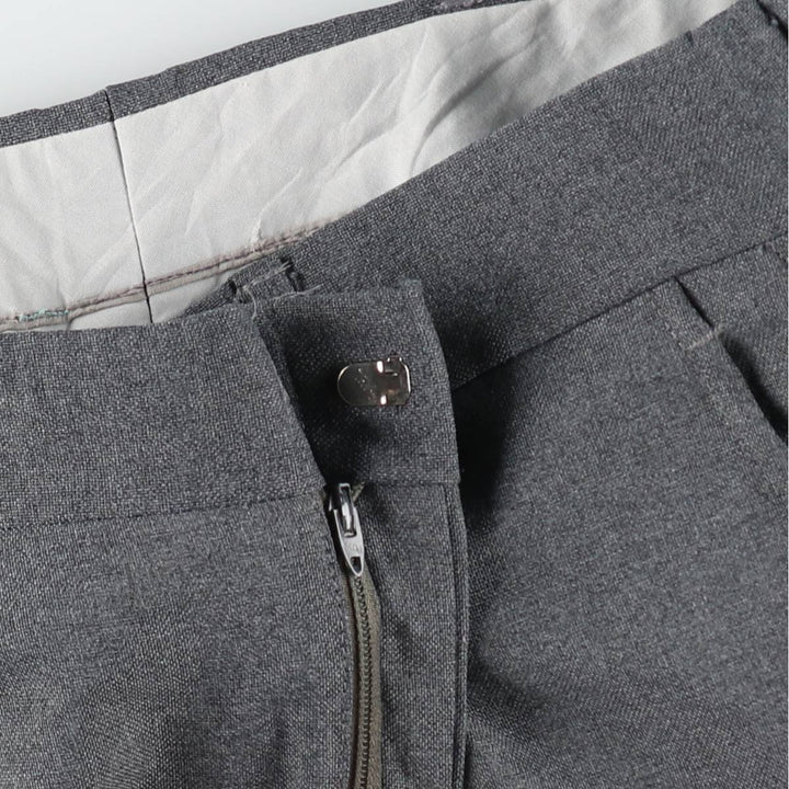 Sears THE CLASSIC COLLECTION Men's Slacks Pants, Size W34 (approx.), Vintage unclear gray type Vintage Second Hand