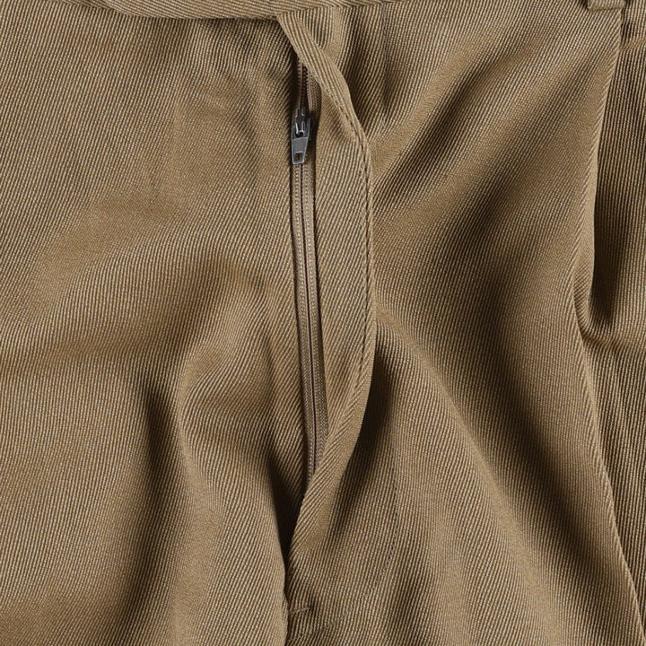 Brooks Brothers two-pleat wool trousers, made in Canada, men's size W36 (approx.). wool beige type brown Vintage Second Hand