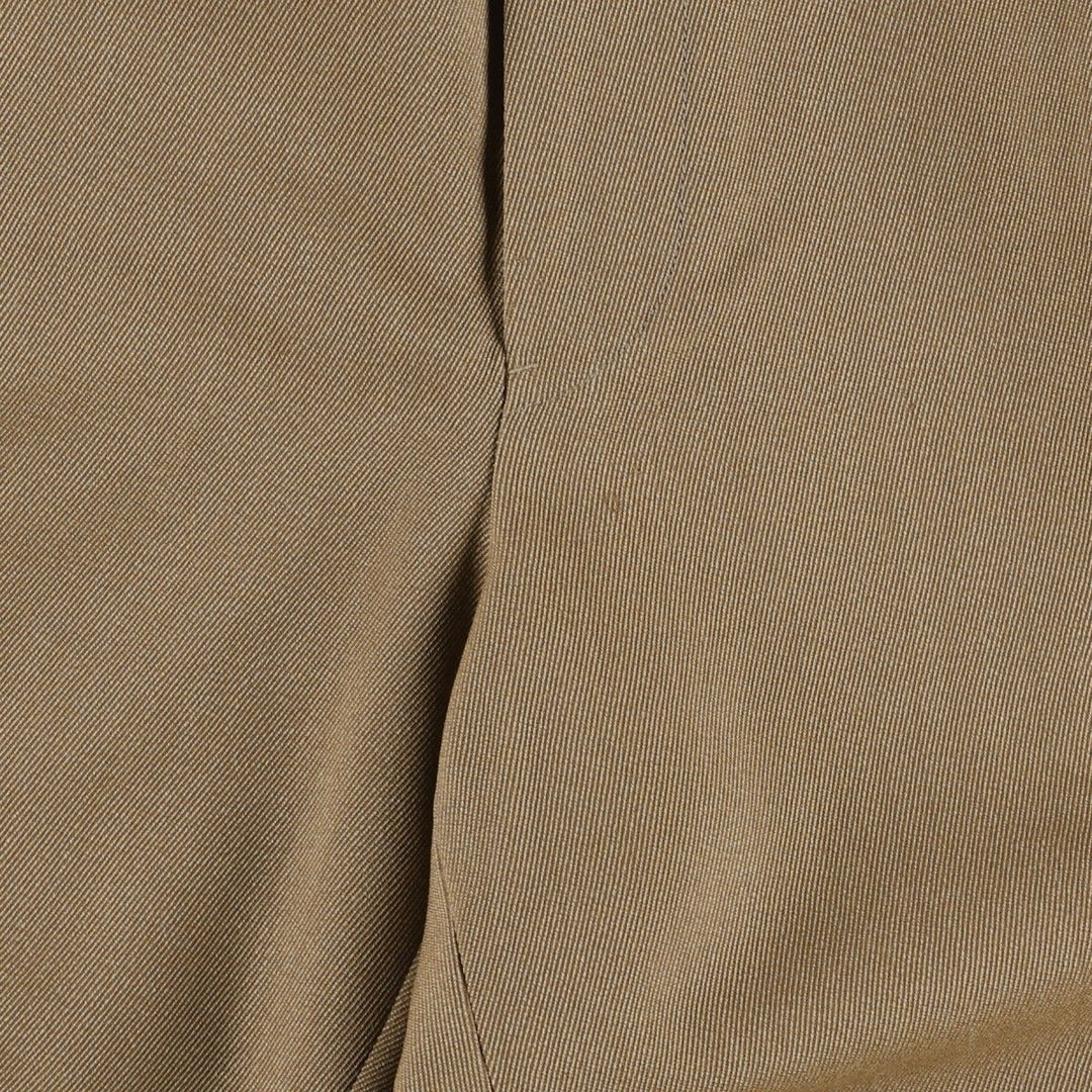 Brooks Brothers two-pleat wool trousers, made in Canada, men's size W36 (approx.). wool beige type brown Vintage Second Hand
