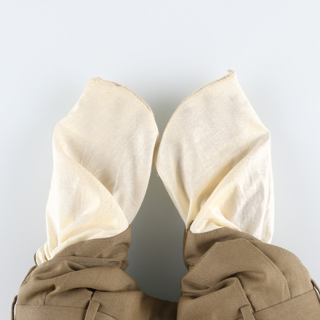 Brooks Brothers two-pleat wool trousers, made in Canada, men's size W36 (approx.). wool beige type brown Vintage Second Hand
