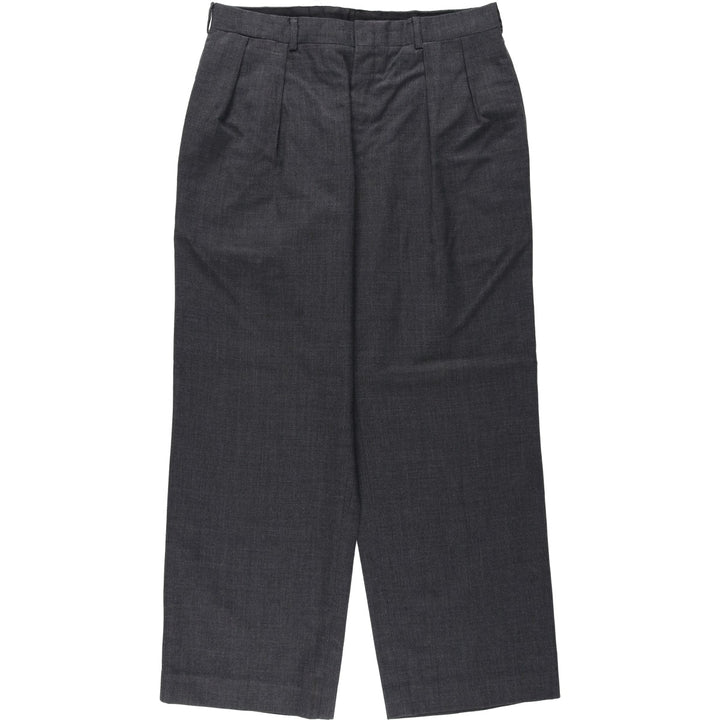 Ralph Lauren two-pleat slacks, men's size W32 (approx.), vintage. unclear Charcoal Vintage Second Hand