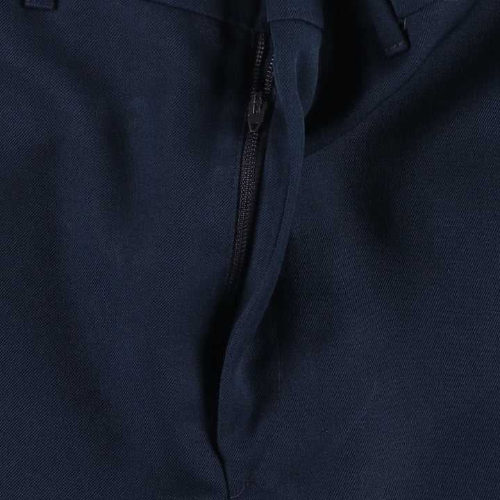 70s-80'S McGREGOR slacks pants, men's size W34 (approx.), vintage. unclear navy blue type Vintage Second Hand