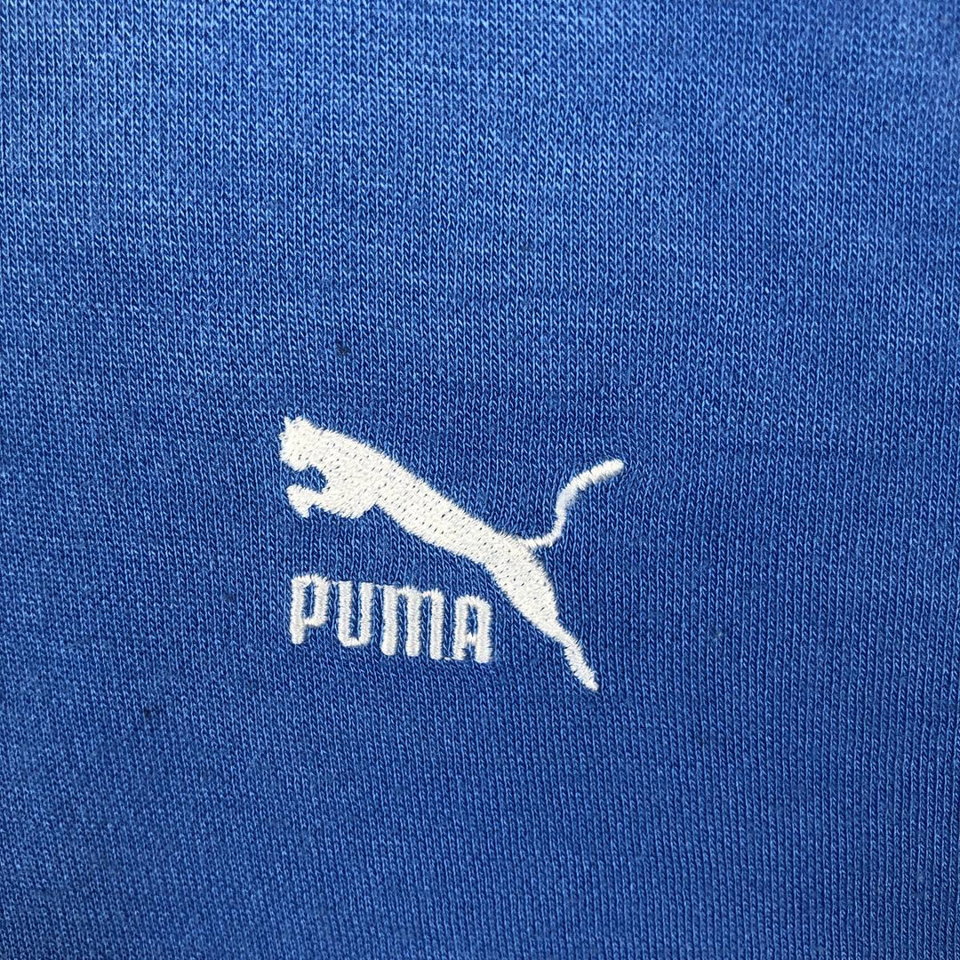 80s-90'S Puma Logo Sweatshirt, Women's Size M (approx.), Vintage acrylic Blue type light blue Vintage Second Hand