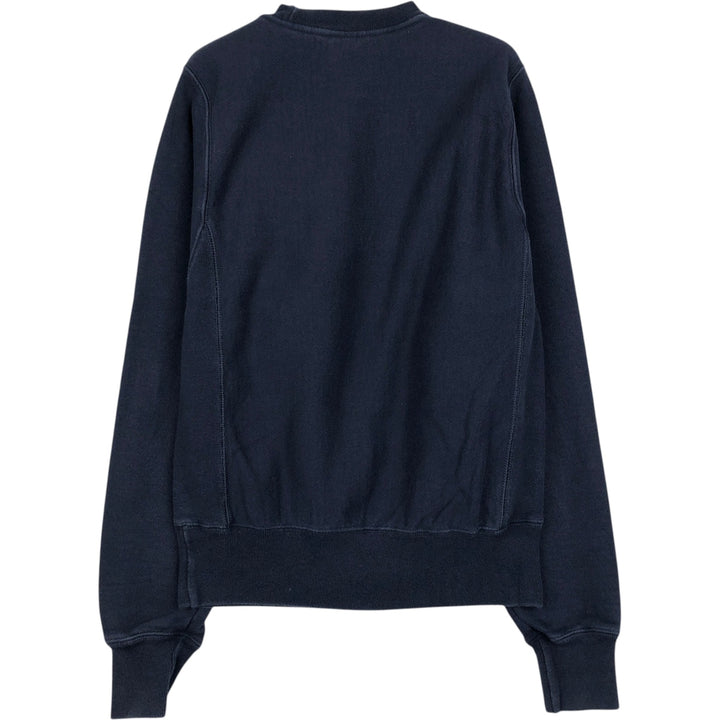 Champion Reverse Weave Triple Print College Sweatshirt (Men's Size XS) unclear navy blue type Vintage Second Hand