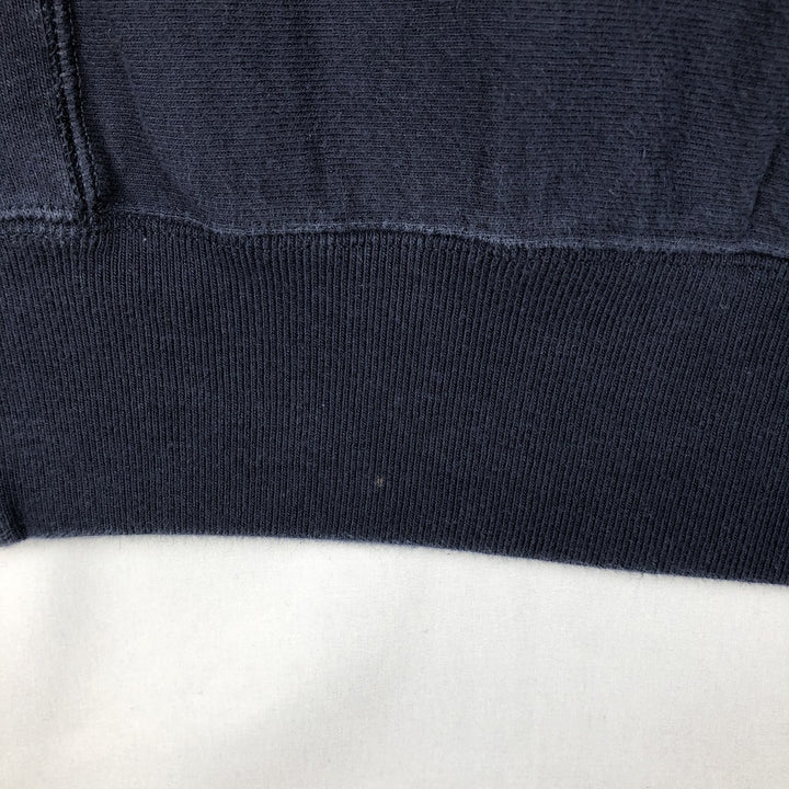 Champion Reverse Weave Triple Print College Sweatshirt (Men's Size XS) unclear navy blue type Vintage Second Hand