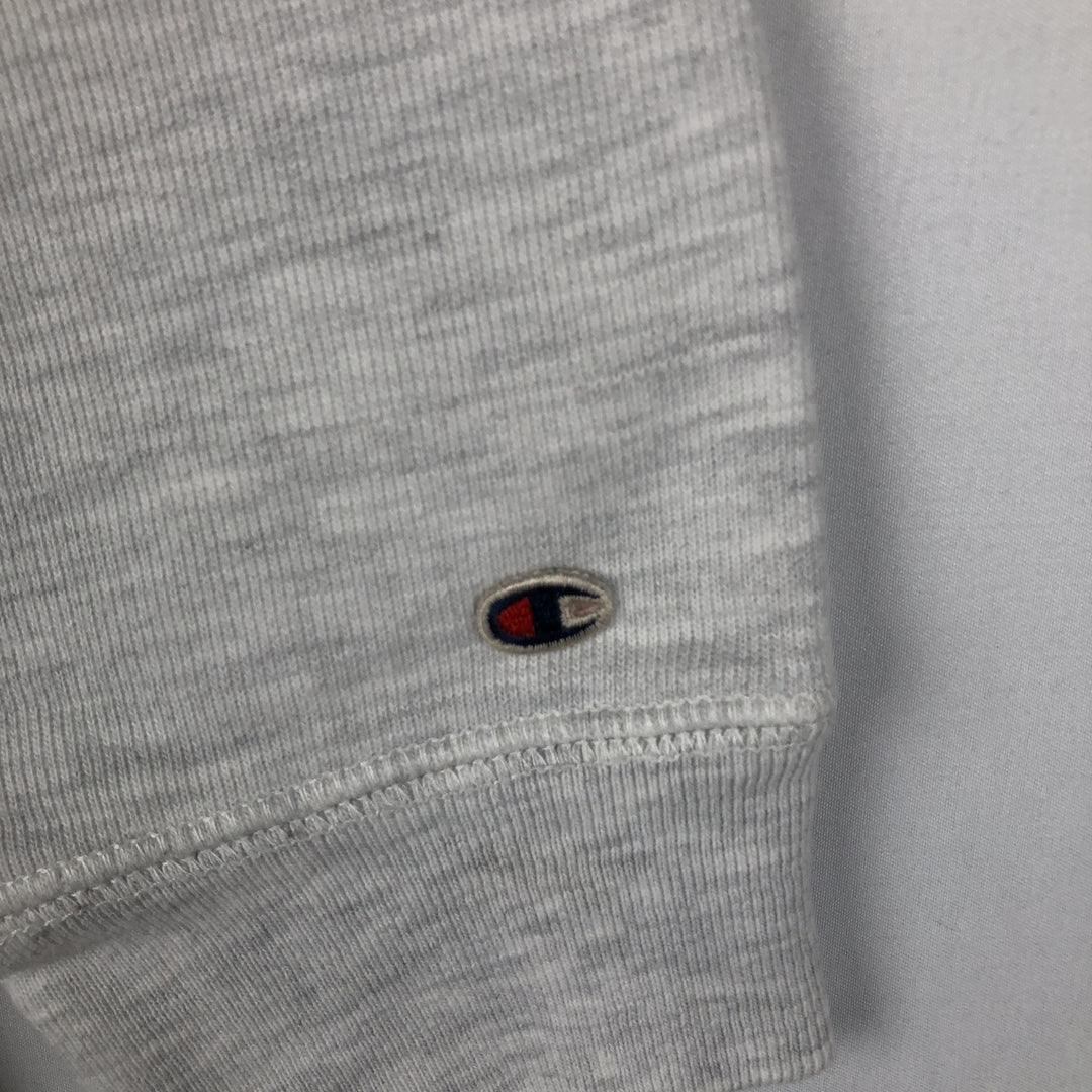 Champion Reverse Weave Wingfoot Print Sweatshirt (Women's Size M, equivalent to 2000s) unclear gray type Vintage Second Hand