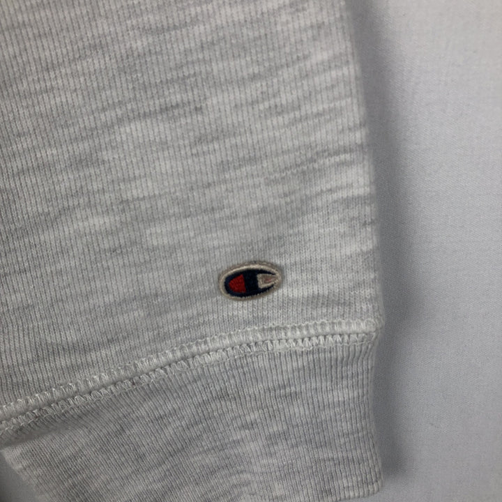 Champion Reverse Weave Wingfoot Print Sweatshirt (Women's Size M, equivalent to 2000s) unclear gray type Vintage Second Hand