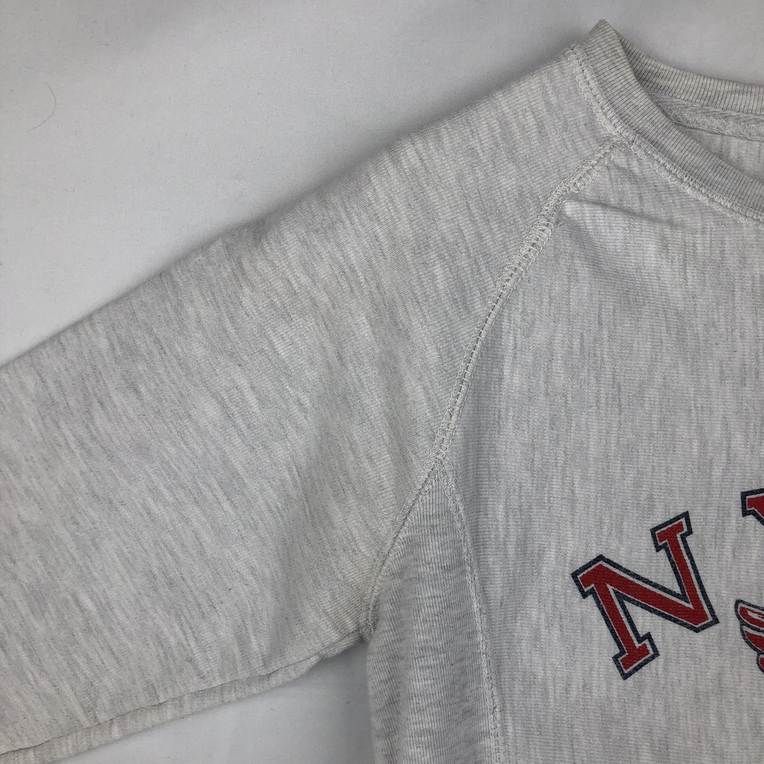 Champion Reverse Weave Wingfoot Print Sweatshirt (Women's Size M, equivalent to 2000s) unclear gray type Vintage Second Hand