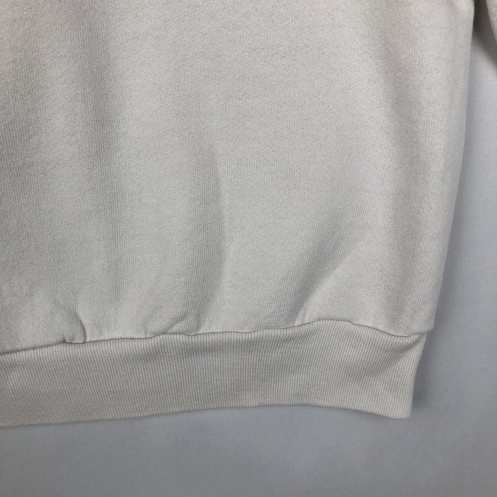 90'S Screen Stars Pepsi Advertising Teddy Bear Sweatshirt, Made in USA, Women's Size L (approx.) cotton white type Vintage Second Hand