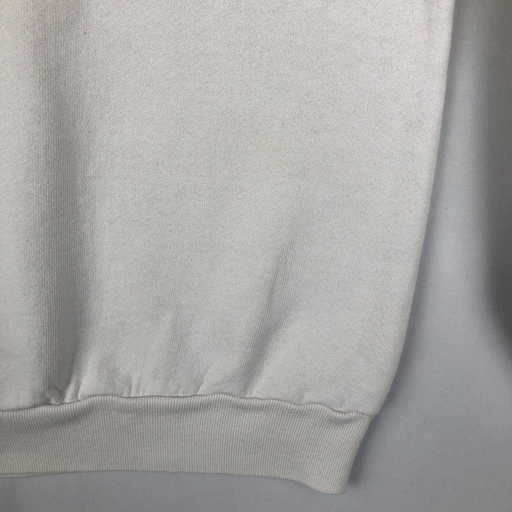 90'S Screen Stars Pepsi Advertising Teddy Bear Sweatshirt, Made in USA, Women's Size L (approx.) cotton white type Vintage Second Hand