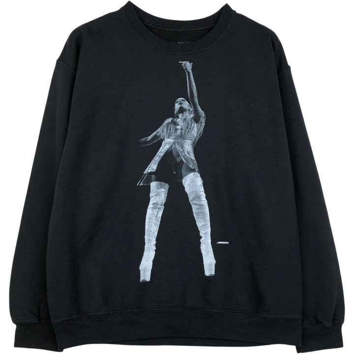 ARIANA GRANDE Band Sweatshirt (Men's Size M) cotton black type Vintage Second Hand