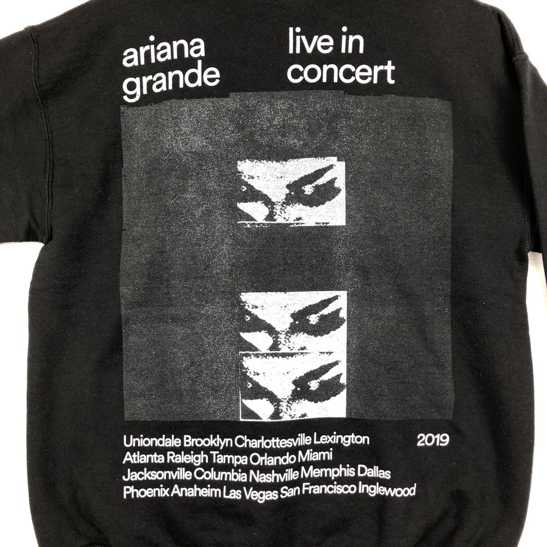 ARIANA GRANDE Band Sweatshirt (Men's Size M) cotton black type Vintage Second Hand