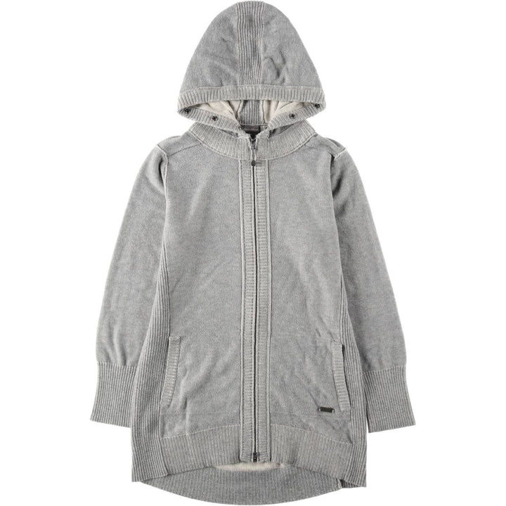 Eddie Bauer Sweat Full-Zip Hoodie, Women's Size S (approx.) cotton gray type Vintage Second Hand