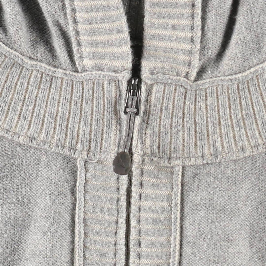 Eddie Bauer Sweat Full-Zip Hoodie, Women's Size S (approx.) cotton gray type Vintage Second Hand