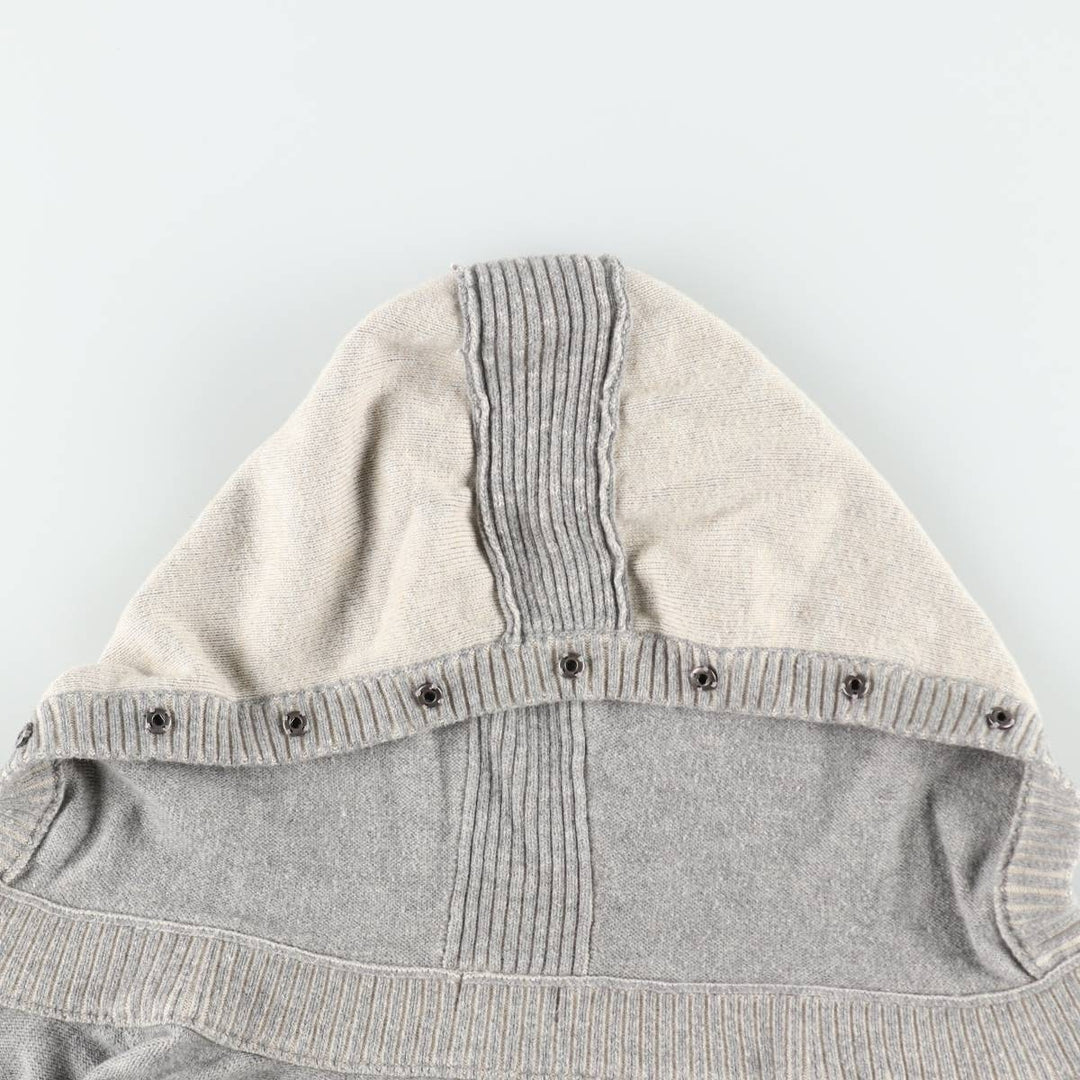 Eddie Bauer Sweat Full-Zip Hoodie, Women's Size S (approx.) cotton gray type Vintage Second Hand
