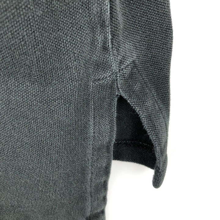 Ralph Lauren POLO by Ralph Lauren CUSTOM FIT Big Pony Short Sleeve Polo Shirt Men's L size cotton black type Vintage Second Hand