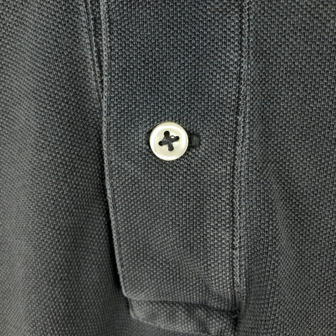 Ralph Lauren POLO by Ralph Lauren CUSTOM FIT Big Pony Short Sleeve Polo Shirt Men's L size cotton Khaki type Vintage Second Hand