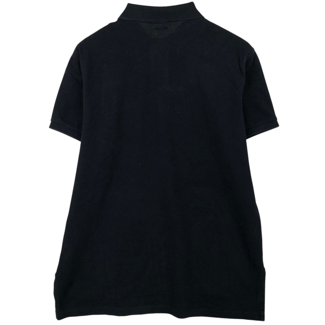 Ralph Lauren POLO RALPH LAUREN CUSTOM FIT Polo Bear Short-Sleeve Polo Shirt (Men's Size L equivalent) cotton black type Vintage Second Hand