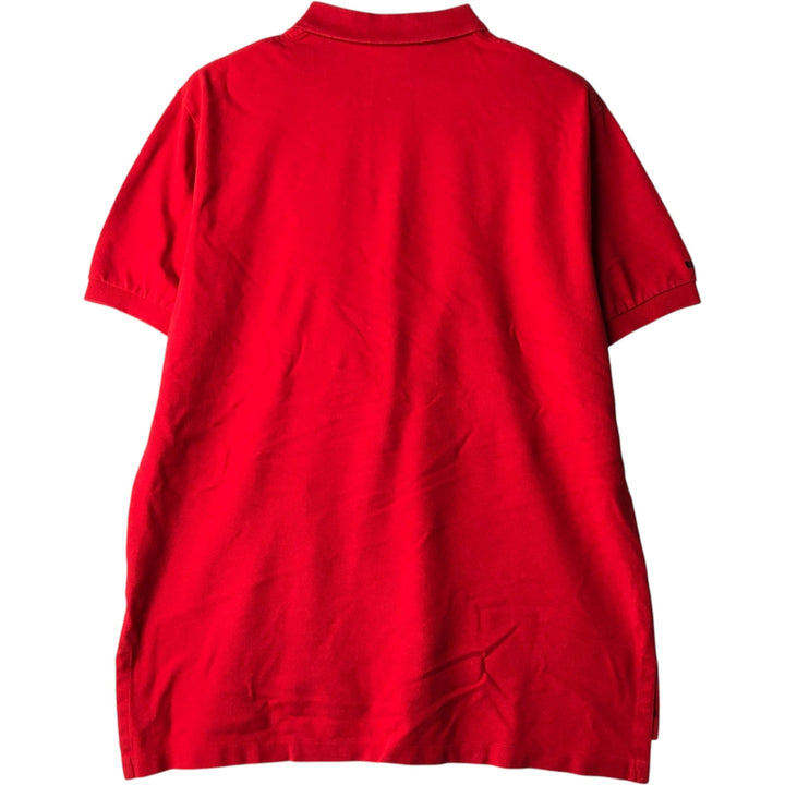 Ralph Lauren POLO by Ralph Lauren Polo Bear short-sleeved polo shirt, men's size L cotton red type Vintage Second Hand