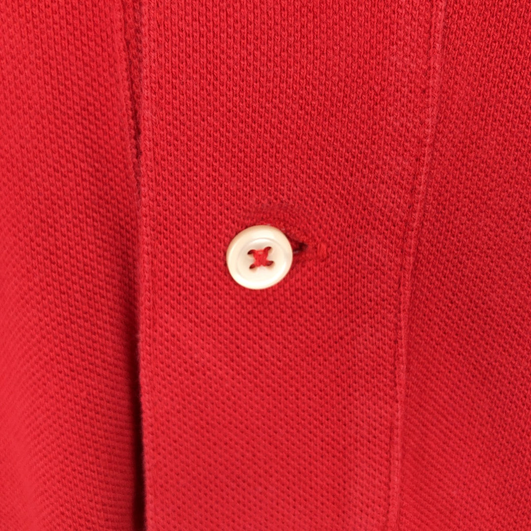 Ralph Lauren POLO by Ralph Lauren Polo Bear short-sleeved polo shirt, men's size L cotton red type Vintage Second Hand