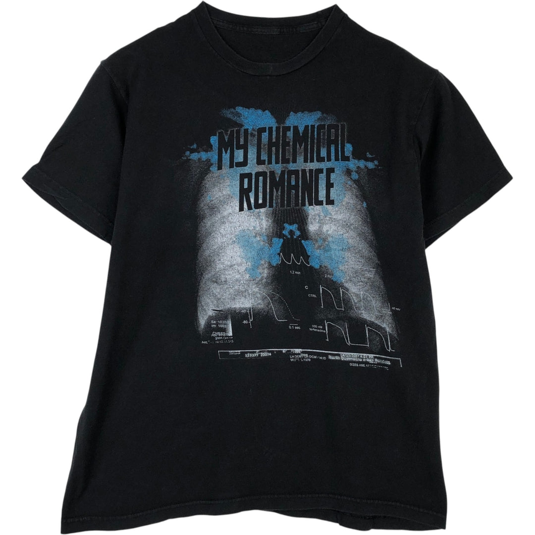 MY CHEMICAL ROMANCE Band T-shirt, Men's Size M unclear black type Vintage Second Hand