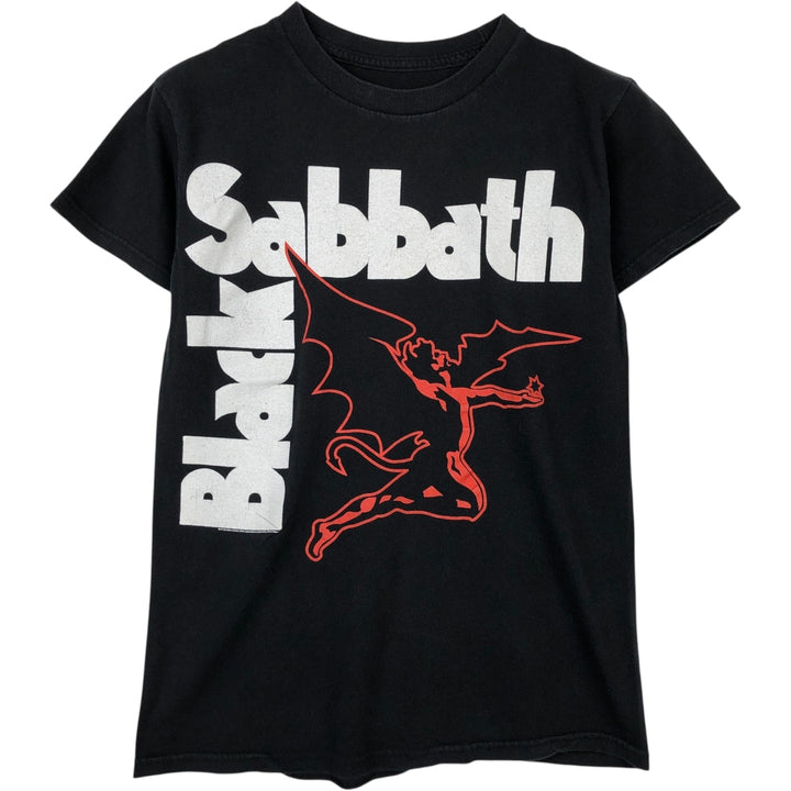 BLACK SABBATH Band T-Shirt (Men's Size XS) unclear black type Vintage Second Hand