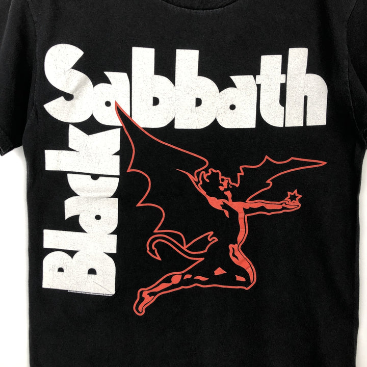 BLACK SABBATH Band T-Shirt (Men's Size XS) unclear black type Vintage Second Hand