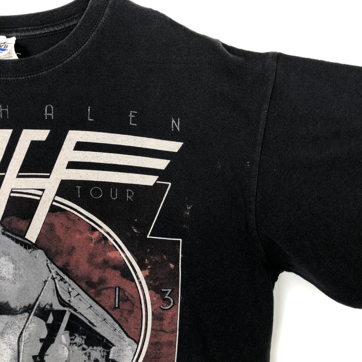 Anvil Van Halen Band T-shirt (Men's XL equivalent) cotton black type Vintage Second Hand