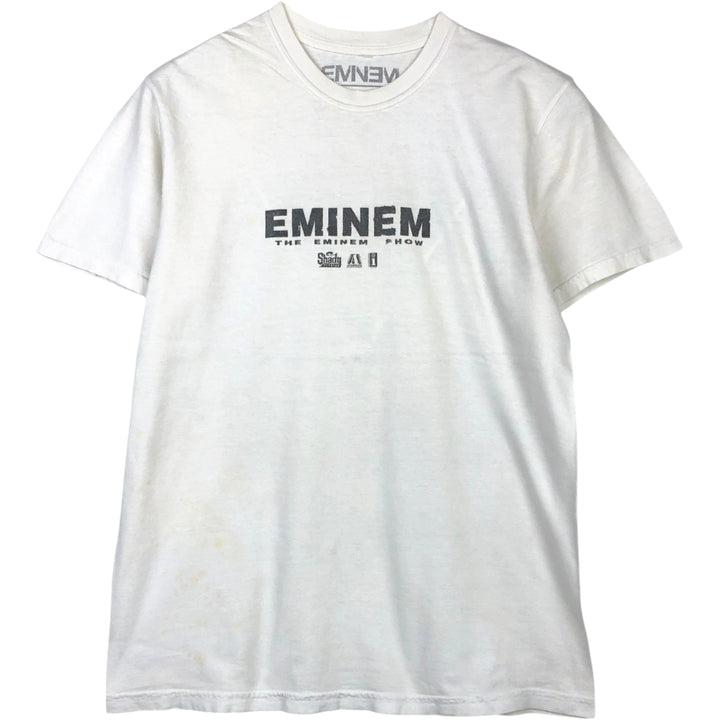 EMINEM Rap T-shirt, Men's M size cotton white type Vintage Second Hand