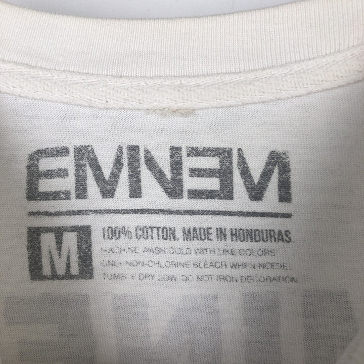 EMINEM Rap T-shirt, Men's M size cotton white type Vintage Second Hand