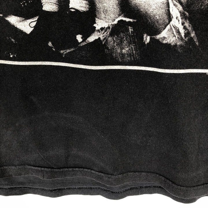NIRVANA Nirvana Band T-shirt, Band T, Men's L size unclear black type Vintage Second Hand