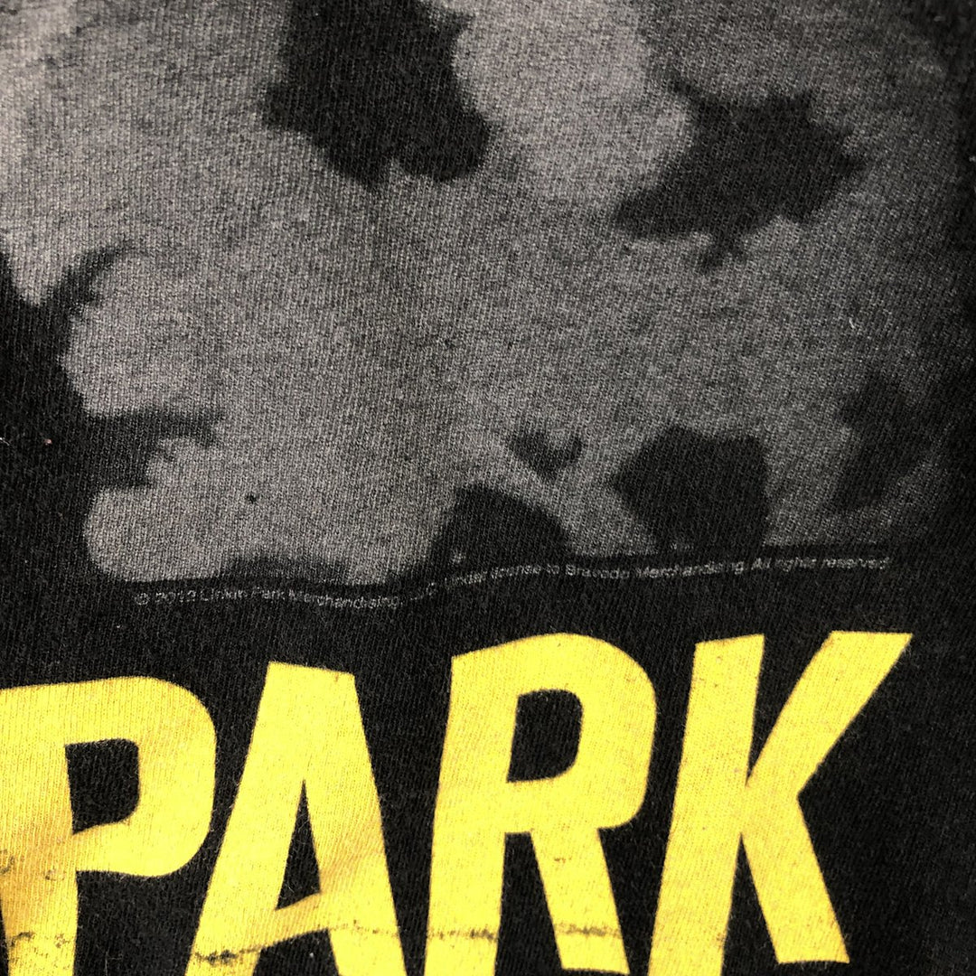 BAY ISLAND LINKIN PARK Band T-shirt (Men's size L equivalent) cotton black type Vintage Second Hand