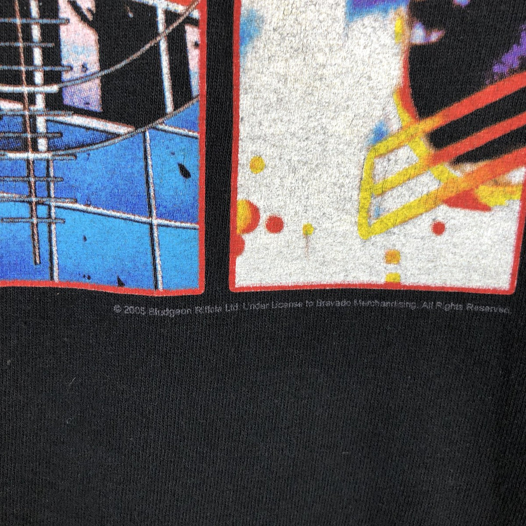 2000'S Anvil DEF LEPPARD Band T-shirt, Men's XL equivalent. cotton black type Vintage Second Hand